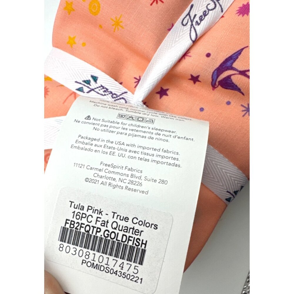 Free Spirit Goldfish Fat Quarter Bundle by Tula Pink NWT - Picture 9 of 9